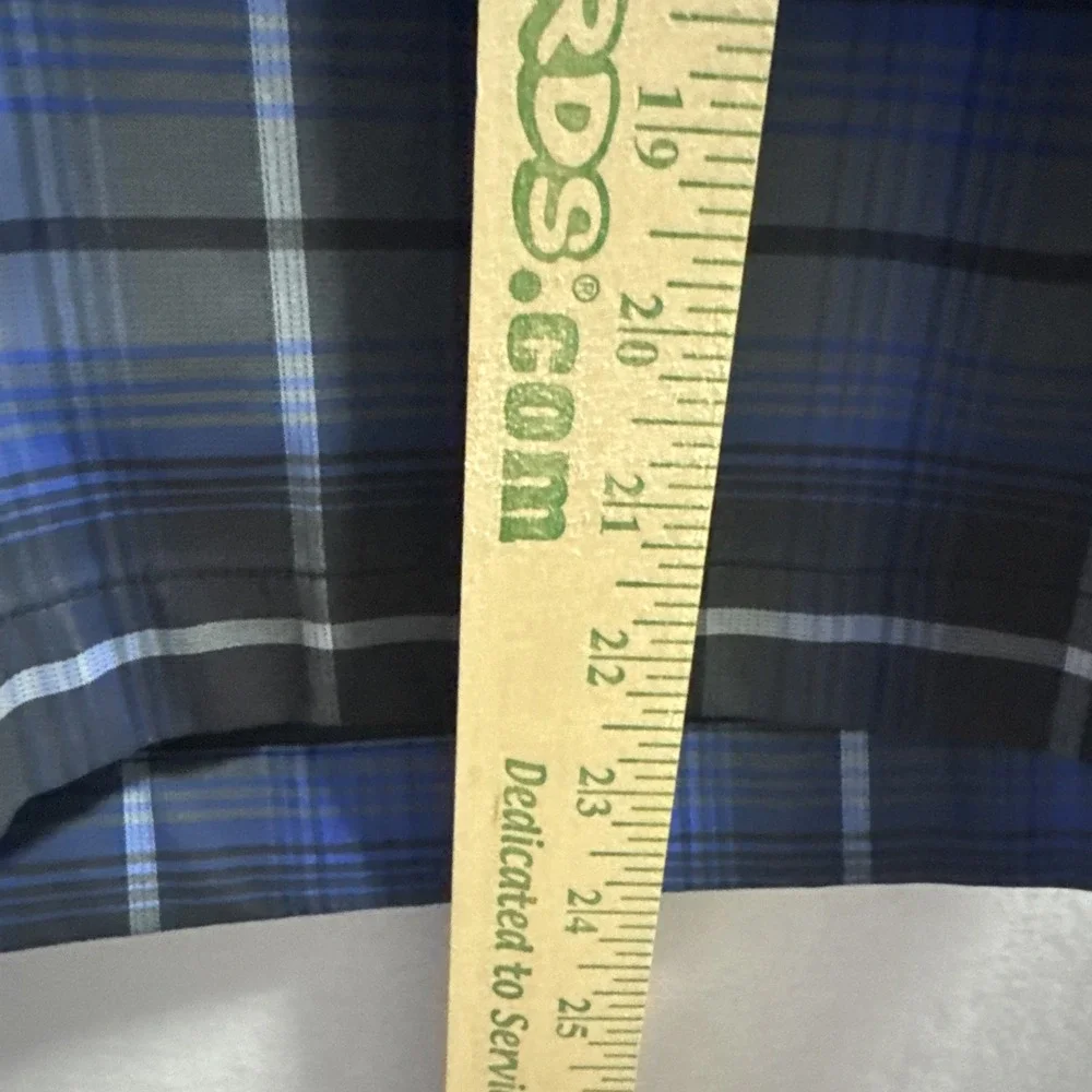 Nike Golf Tour Performance Shorts‎ Men's Size 40 Blue Plaid Dri Fit